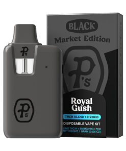 Pushing P’s Black Market Edition Disposable Vape Kit 1g Royal Gush