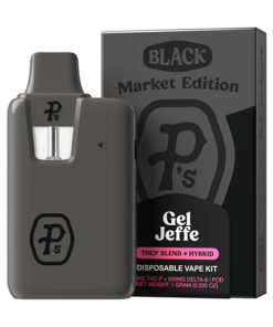 Pushing P’s Black Market Edition Disposable Vape Kit 1g Gel Jeffe