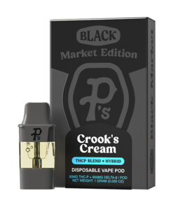 Pushin P’s Black Market Edition Pods 1g Crook’s Cream