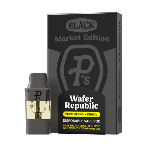 Pushin P’s Black Market Edition Pods 1g Wafer Republic