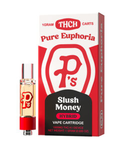 Pure P’s Pure Euphoria vape Cart 1g Slush Money