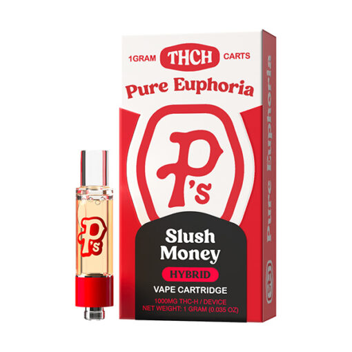 Pure P’s Pure Euphoria vape Cart 1g Slush Money