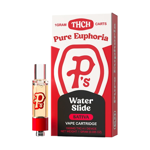 Pure P’s Pure Euphoria vape Cart 1g Water Slide