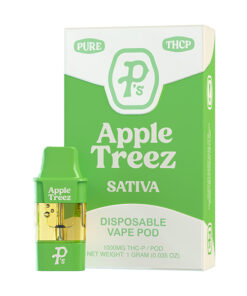 Pushin P’s Pure THC-P Disposable vape Pods 1g Apple Treez