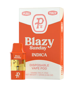 Pushin P’s Pure THC-P Disposable vape Pods 1g Blazy Sunday