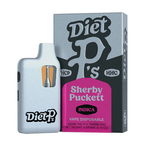 Diet P’s THC-P Disposable vape 2g Sherby Puckett