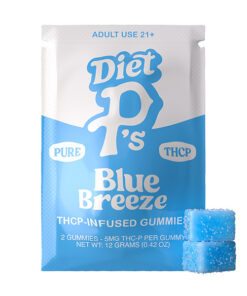 Diet P’s THC-P Infused Gummies Blue Breeze