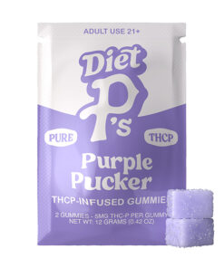 Diet P’s THC-P Infused Gummies Purple Pucker