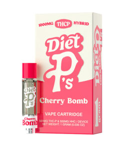 Diet P’s THC-P 510 vape Cartridge 1g Cherry Bomb