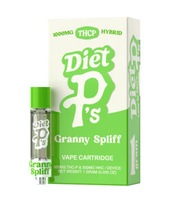 Diet P’s THC-P 510 vape Cartridge 1g Granny Spliff