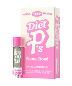 Diet P’s THC-P 510 vape Cartridge 1g Nana Rose