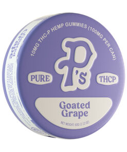 Pushin P’s Pure THC-P Hemp Gummies 10 Count Goated Grape