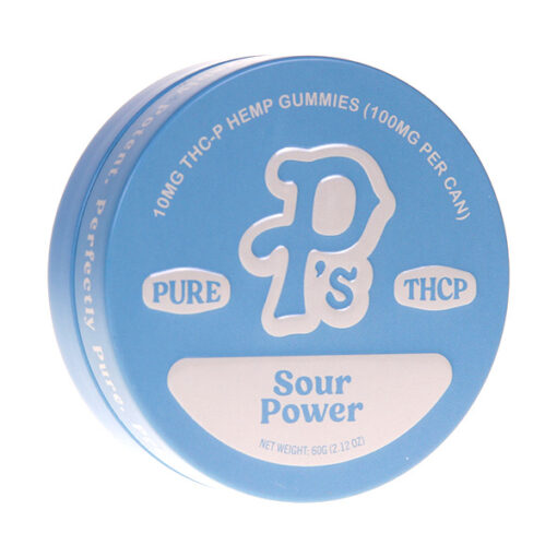 Pushin P’s Pure THC-P Hemp Gummies 10 Count Sour Power