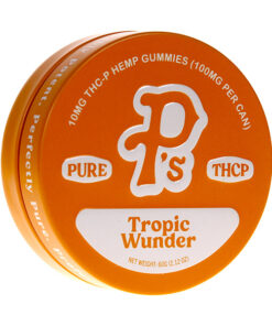 Pushin P’s Pure THC-P Hemp Gummies 10 Count Tropical wonder